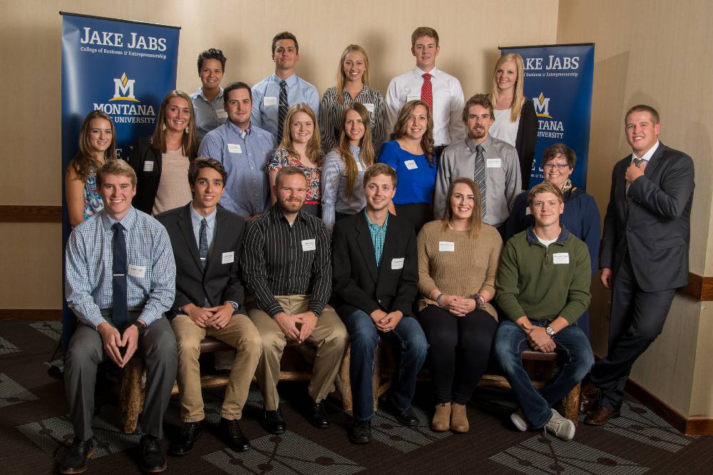 Recipients of the Jake Jabs Scholarships