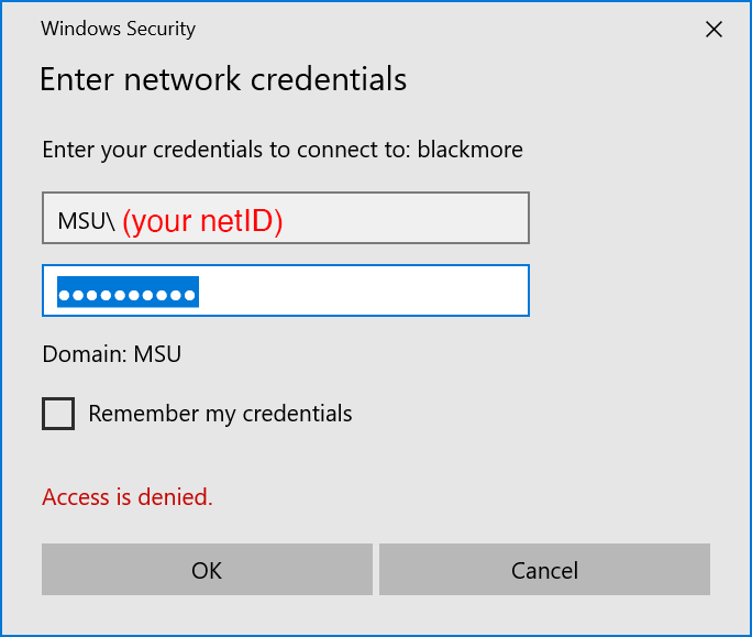 Login field for Cicada