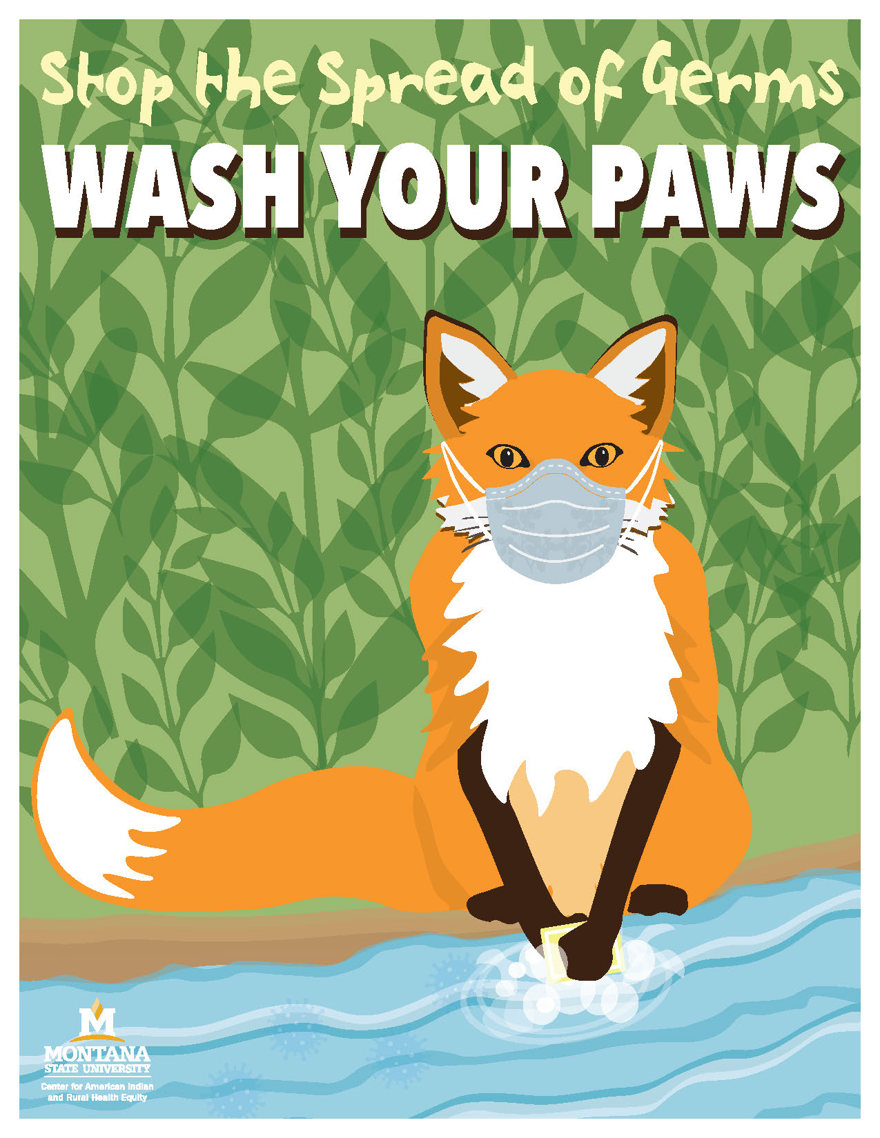 wash your paws