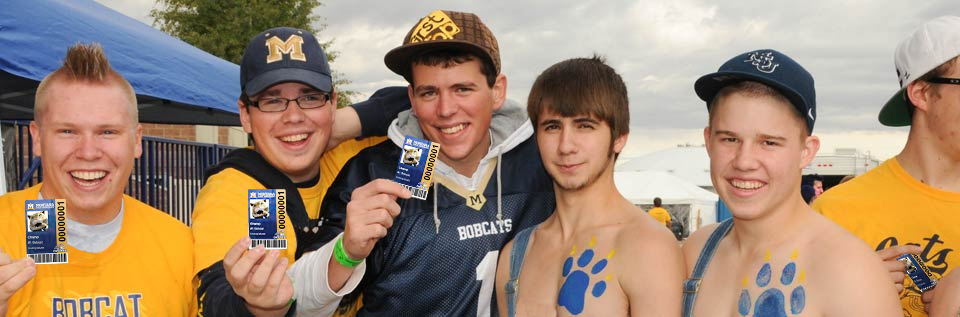 msu students at football game