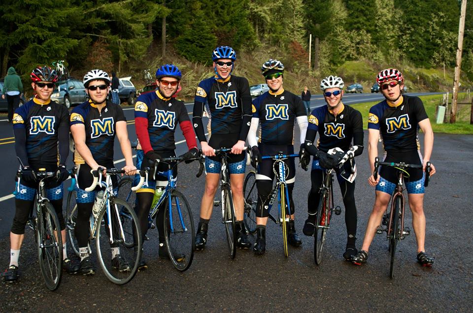 cycling team photo