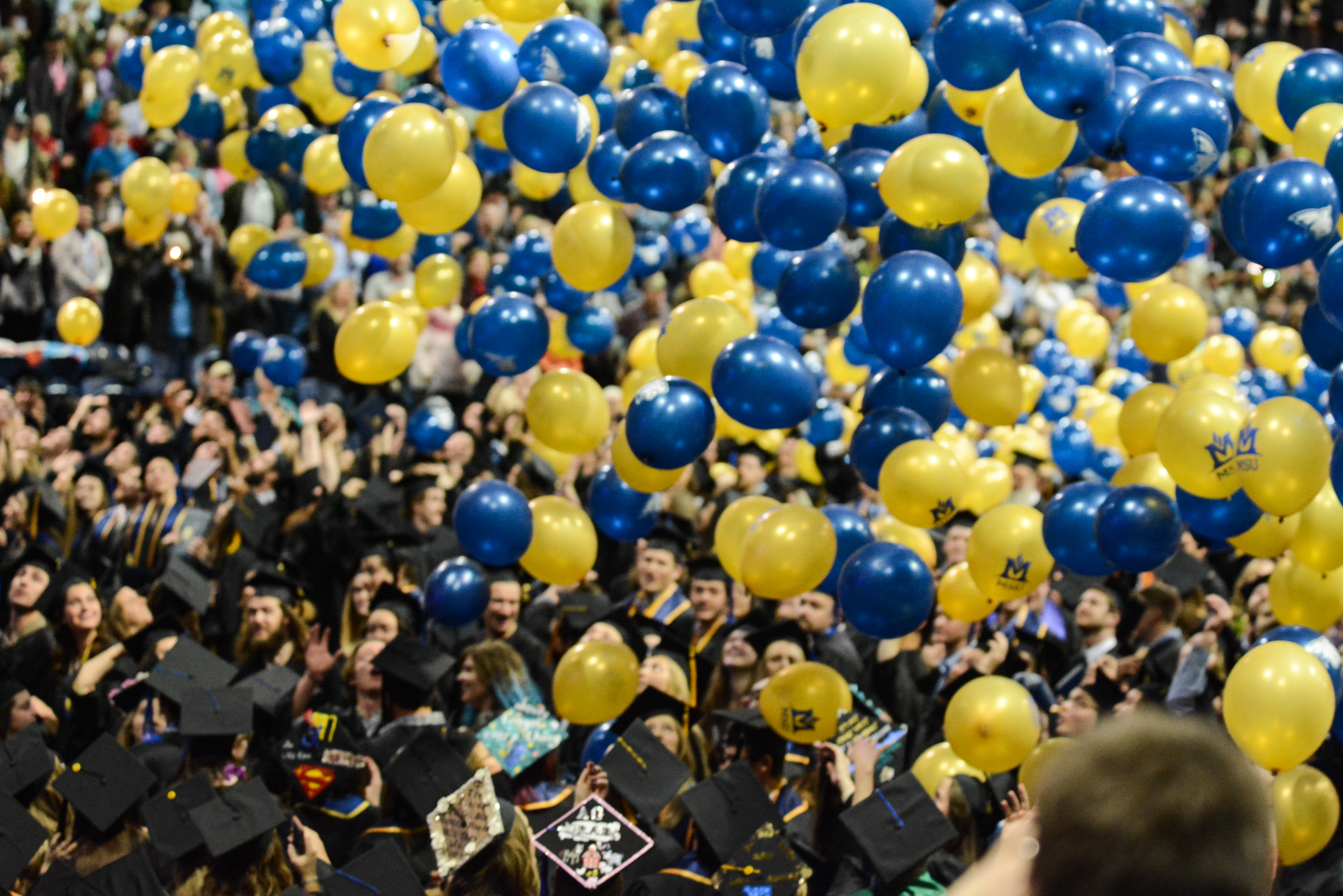Candidate RSVP commencement balloons