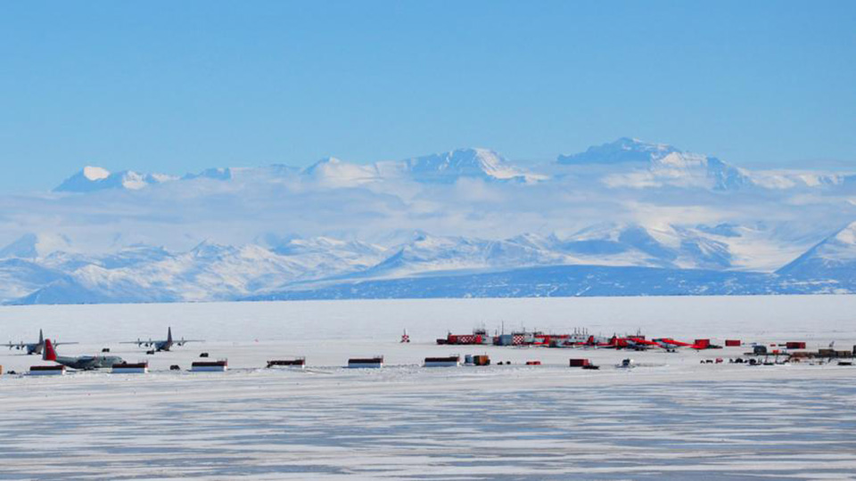 Research Team in Antartica