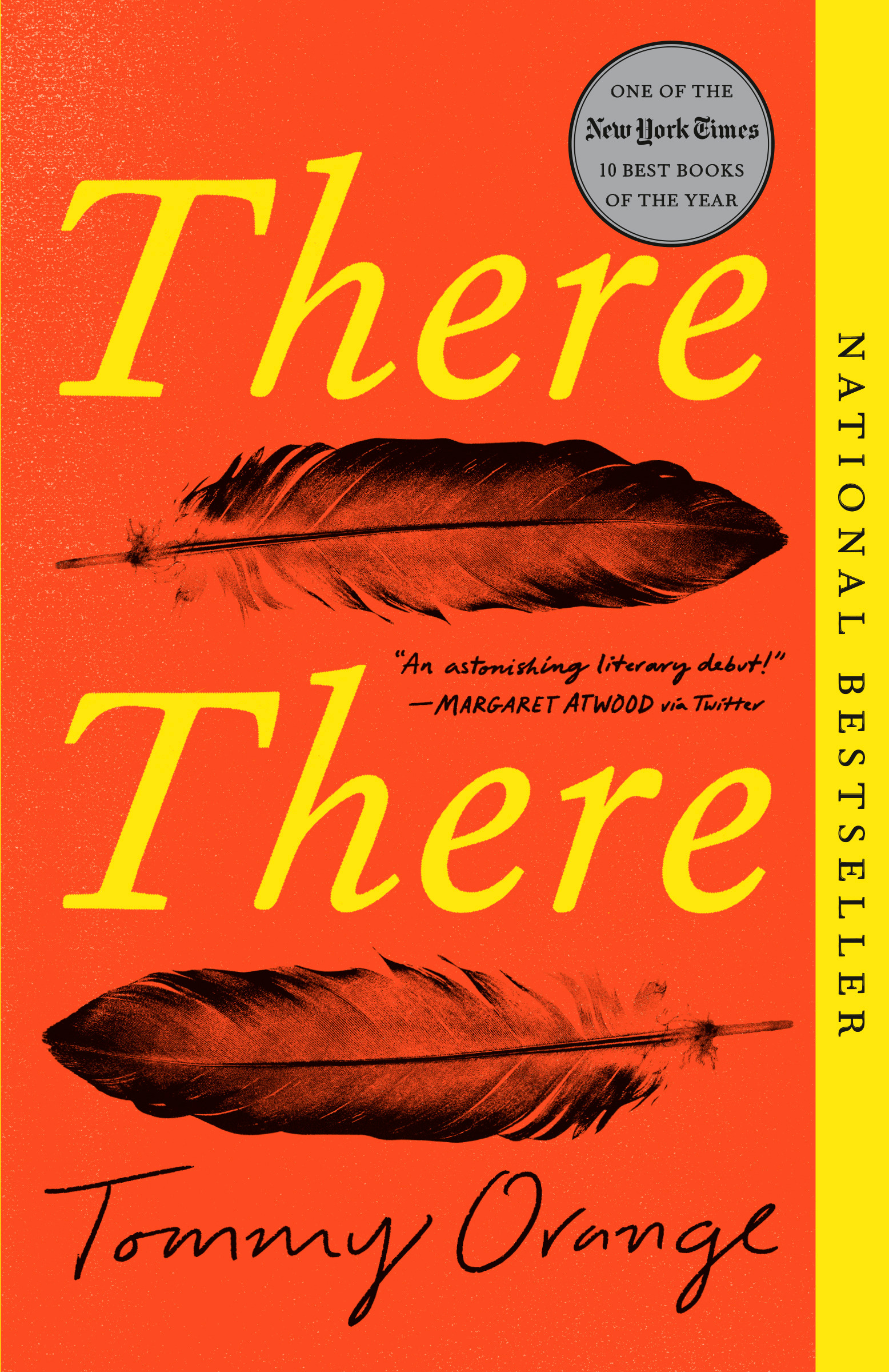 Cover of the book "There There" by Tommy Orange.
