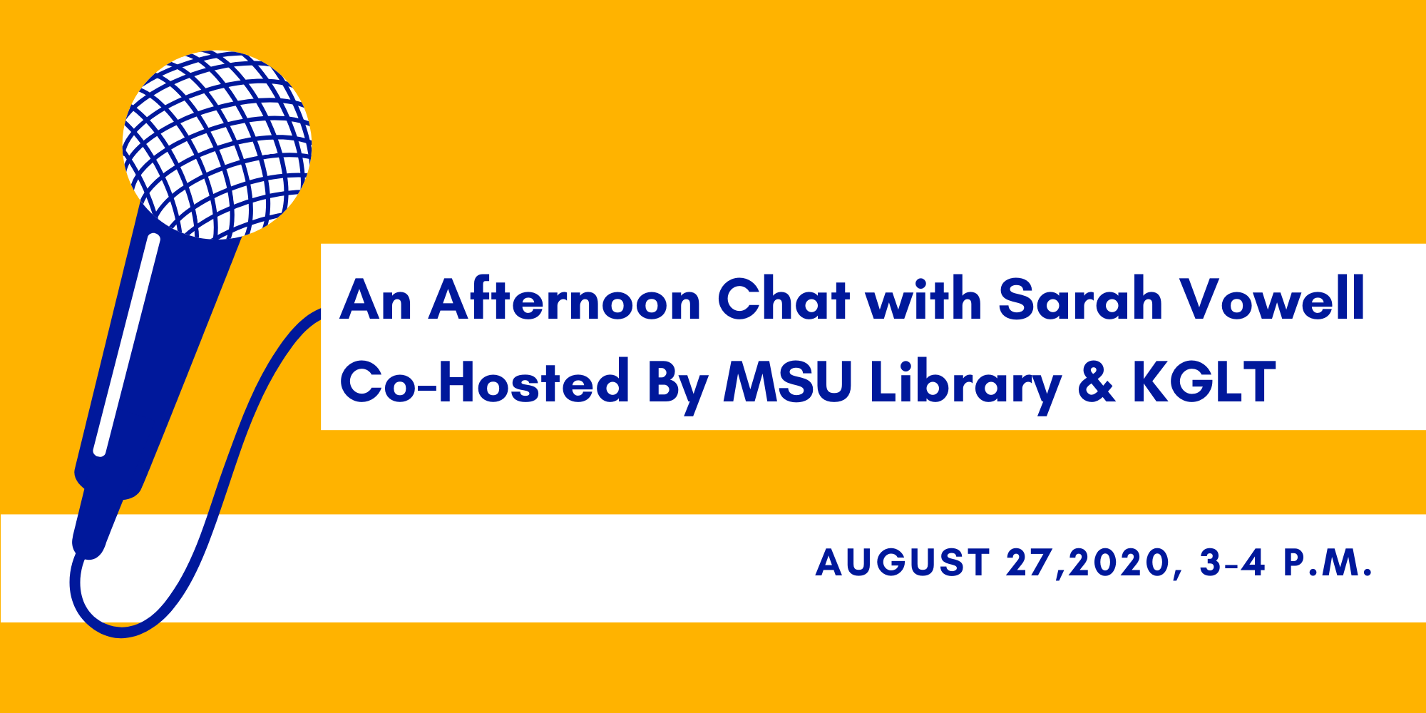 KGLT/MSU Library Event