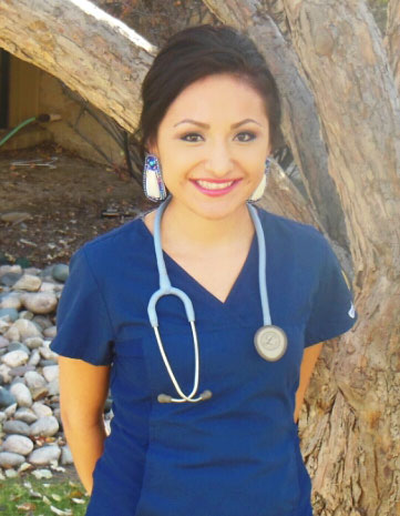 New Graduate - Nurse in uniform