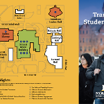 A brochure for transfer students to know what steps to take to apply for MSU and what resources are available for them.