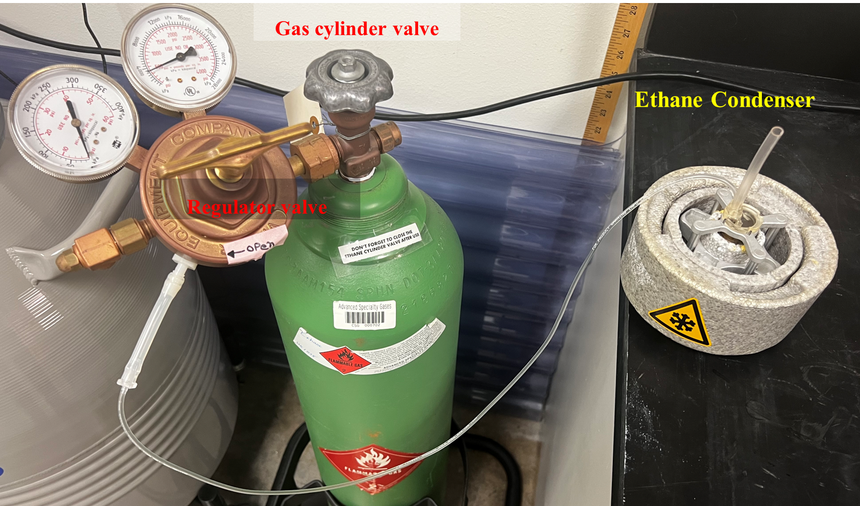 ethane cylinder