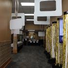 Image of decorated hallway to ballroom.