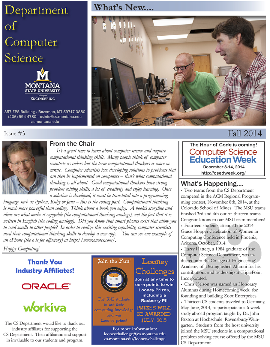 Fall 2016 Newsletter Thumb