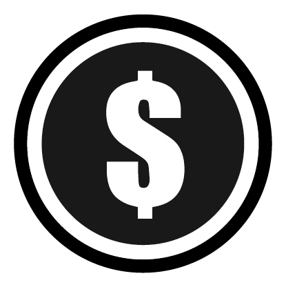 vector graphic of a dollar sign symbol