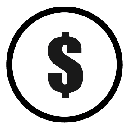 vector graphic of a dollar sign symbol