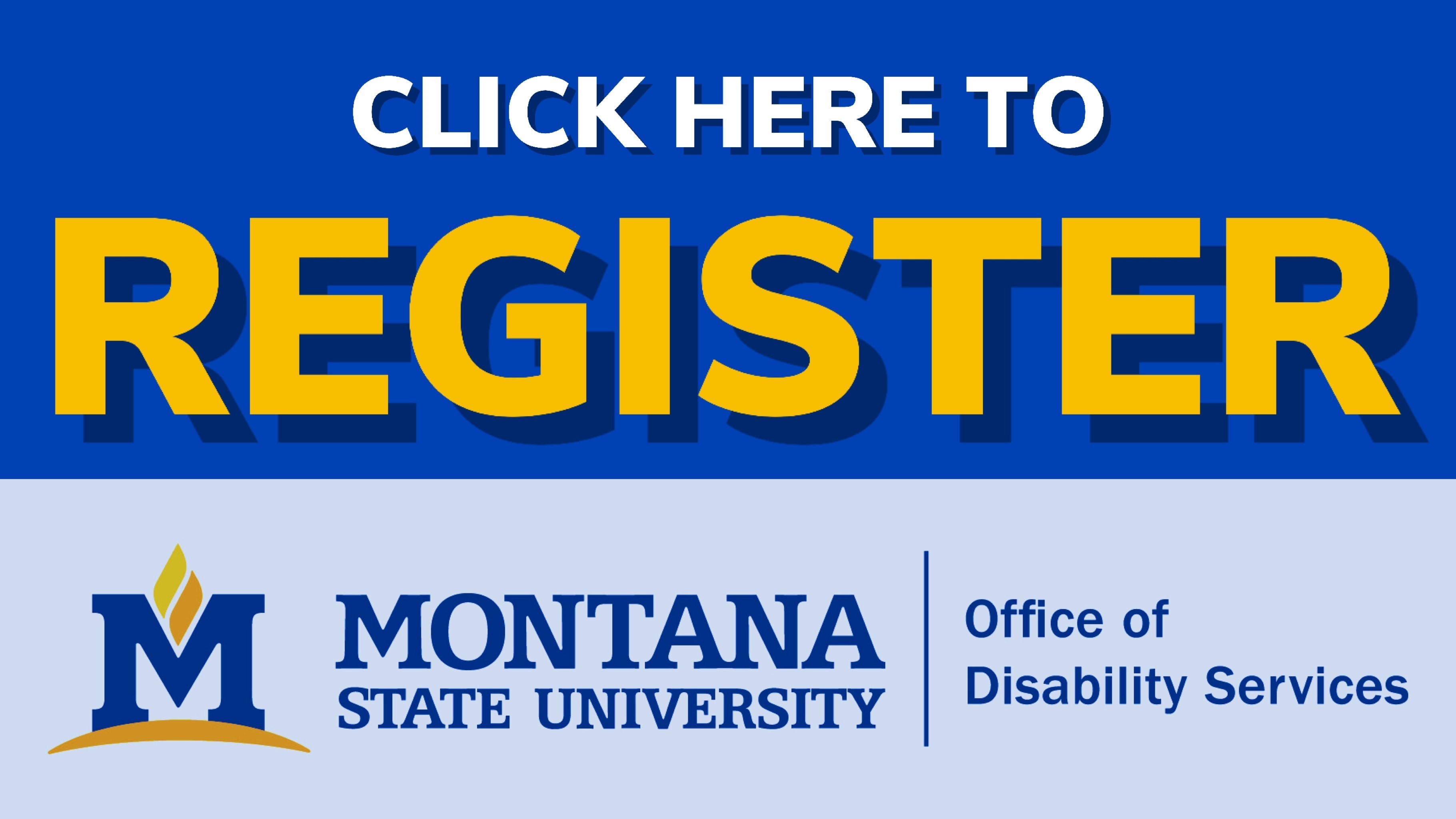 Click Here to Register