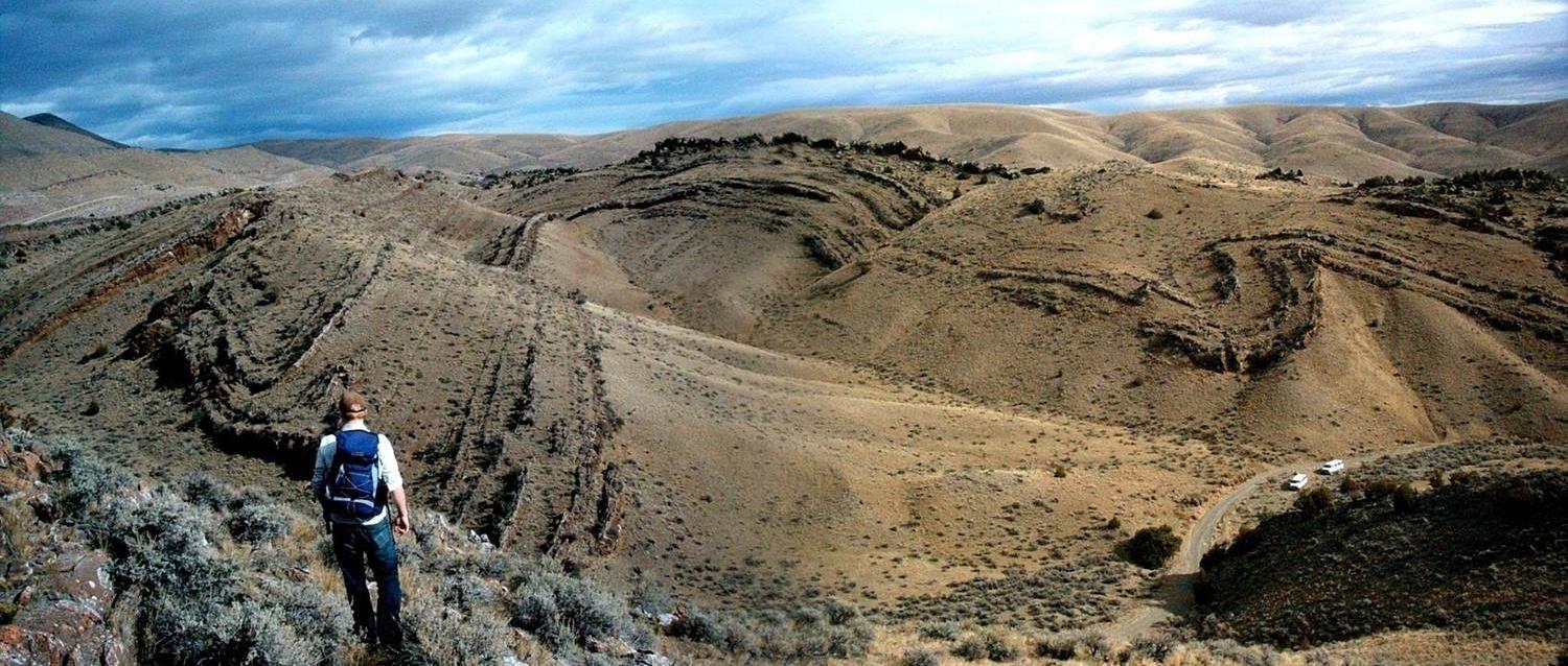 Folded Cretaceous Rocks