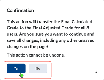 Brightspace screenshot - CD 20_21_04 - confirm the transfer - it cannot be undone