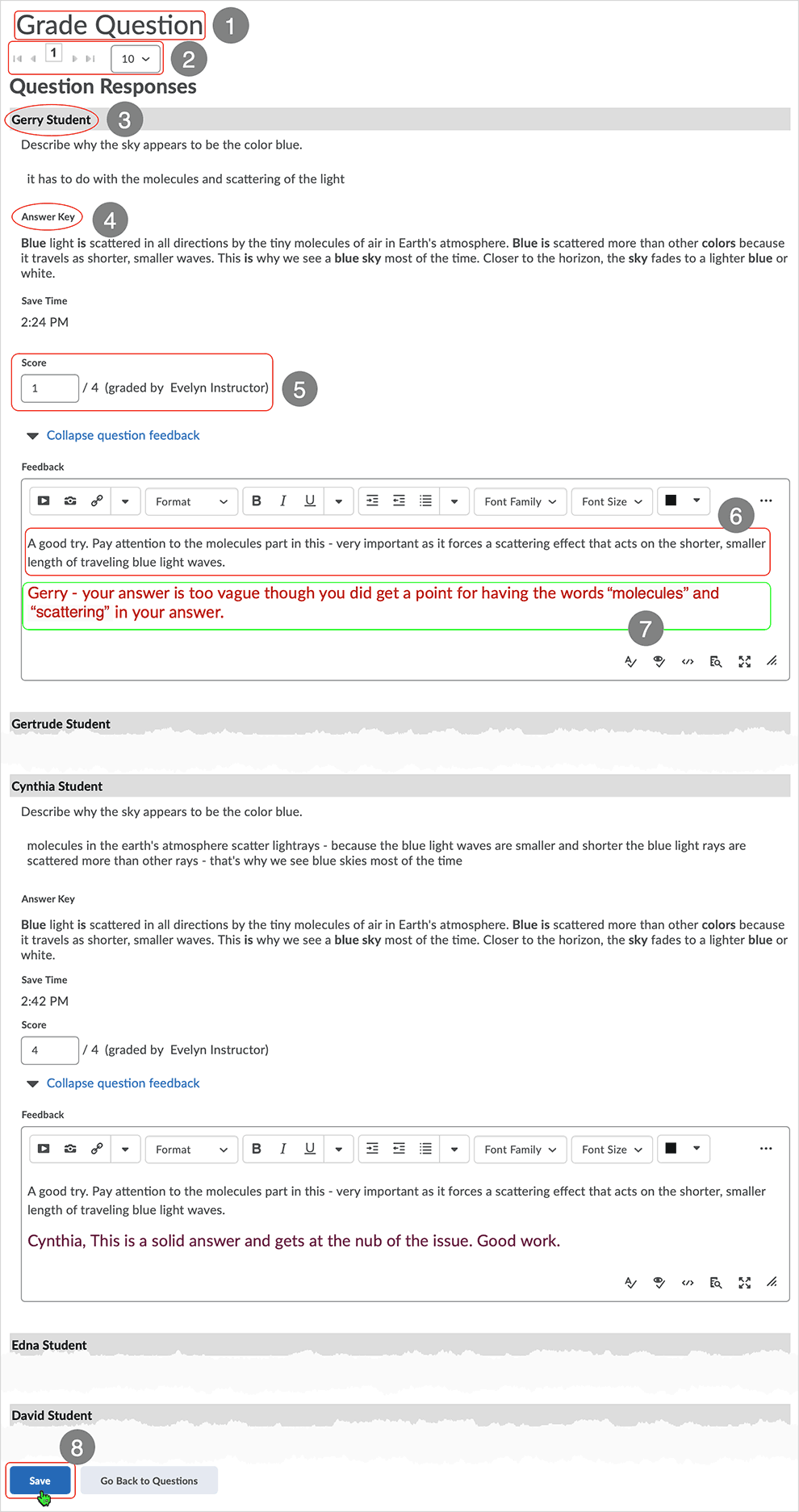 Brightspace screenshot - CD 20_20_04 - Questions tab page showing available options