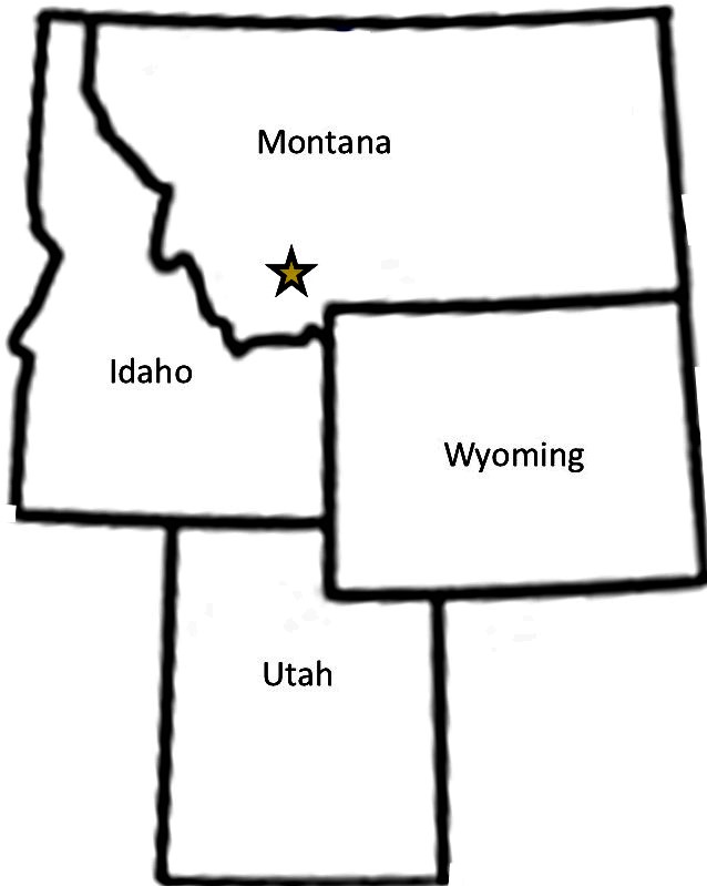 Cherry Creek Tributary to the Madison River Project map--Fritz