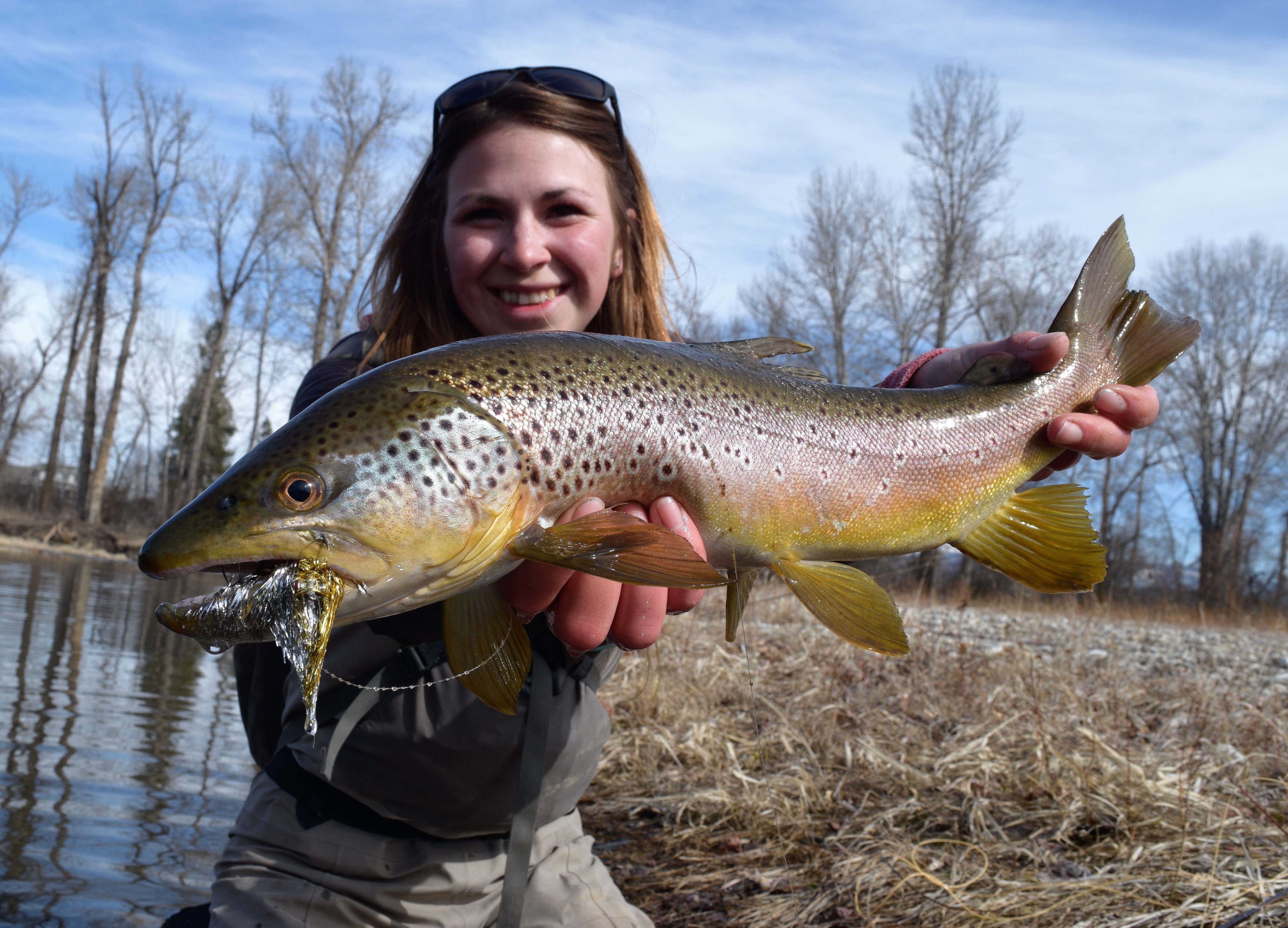 Heidi on water holding bugs