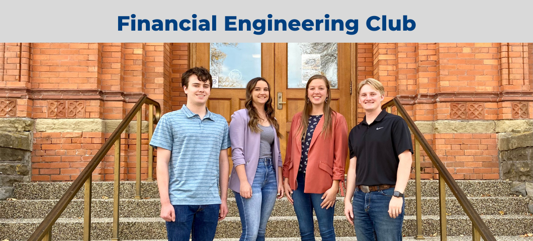 This organization serves as a network for Financial Engineering students.