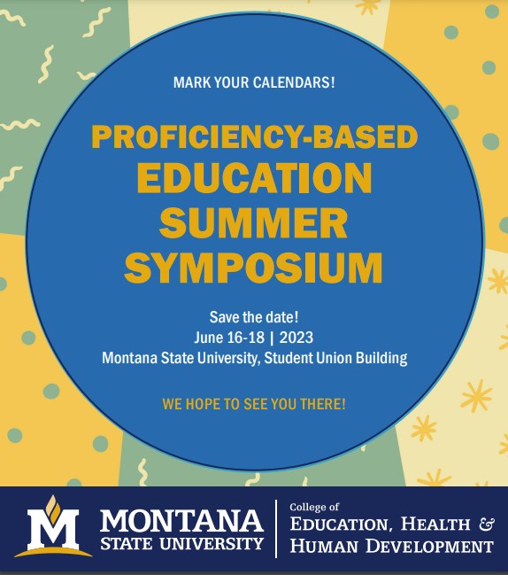 A picture advertising a proficiency-based summer institute