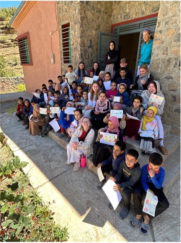 EHHD Students with Agoudim children