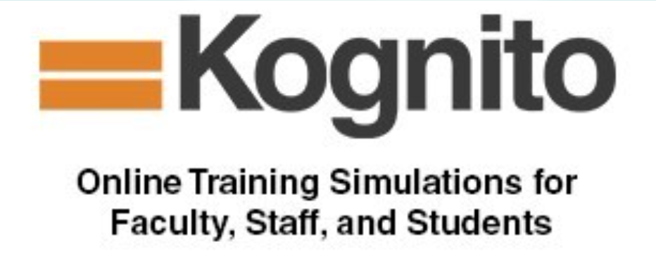 Kognito. Online Training Simulations for Faculty, Staff, and Students.
