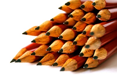 stack of pencils