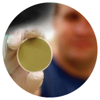 Solid Oxide Fuel Cell. MSU researchers test new cell materials and microarchitectures by fabricating these “button” cells Solid Oxide Fuel Cell. MSU researchers test new cell materials and microarchitectures by fabricating these “button” cells