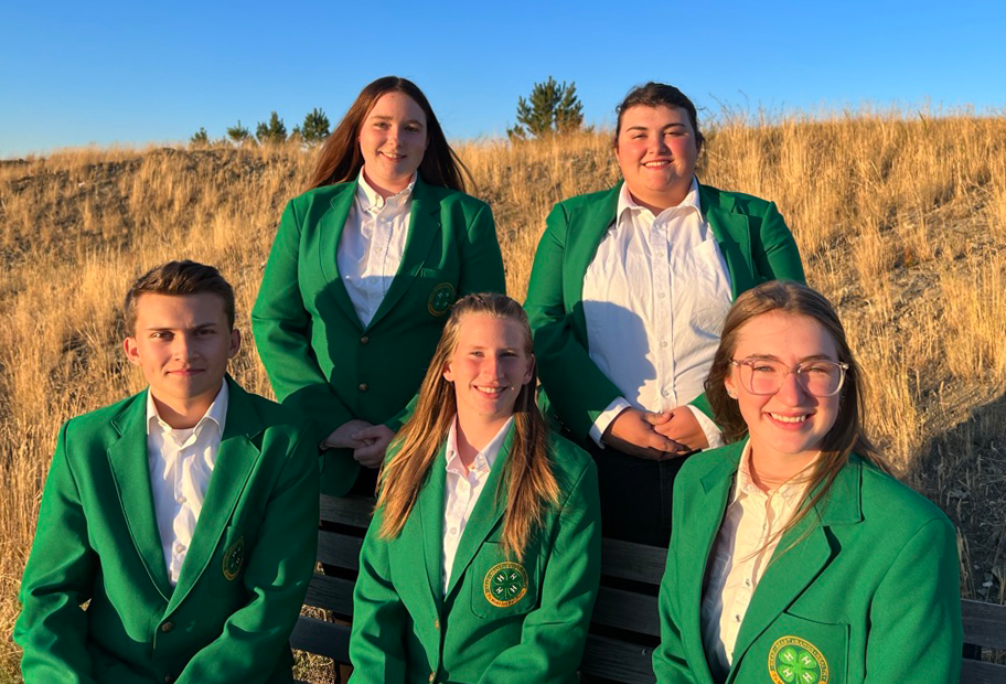 2022/2023 4-H ambassadors 