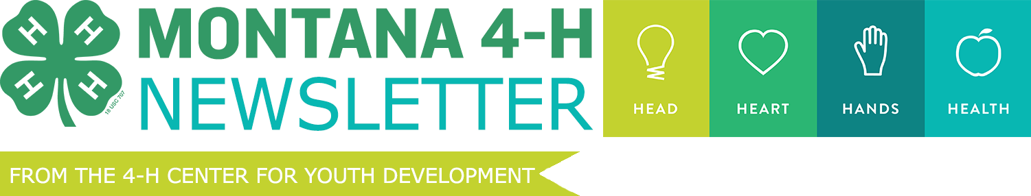 Montana 4-H Newsletter Header