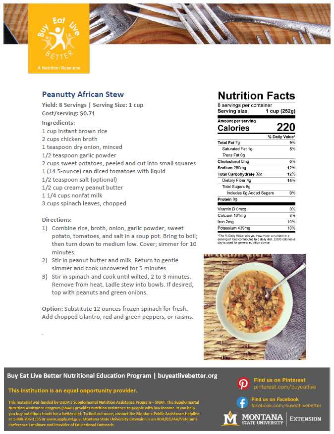 Peanutty African Stew