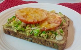 tuna melt sandwich