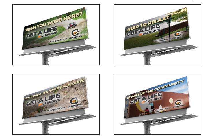 City of Glendive Branding Billboards