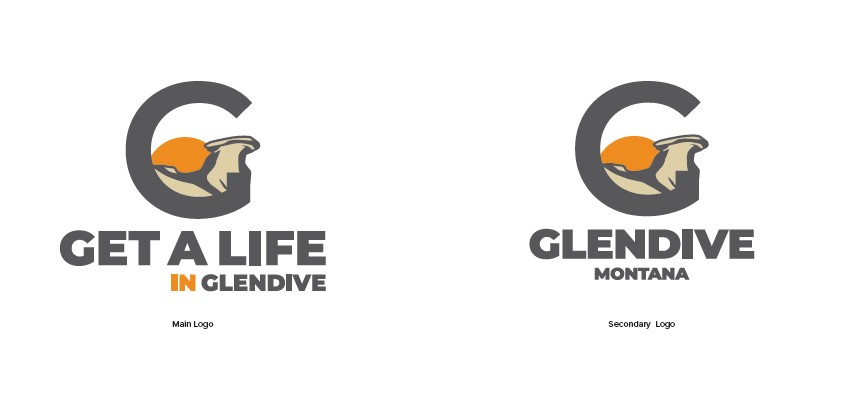 City of Glendive Branding Logo