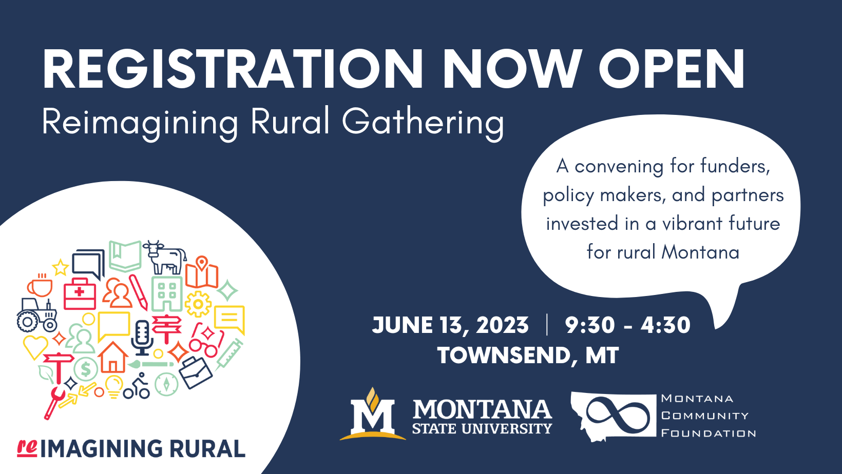 Reimagining Rural Gathering Registration open image