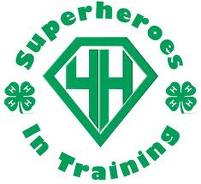 4-H Super Heros logo