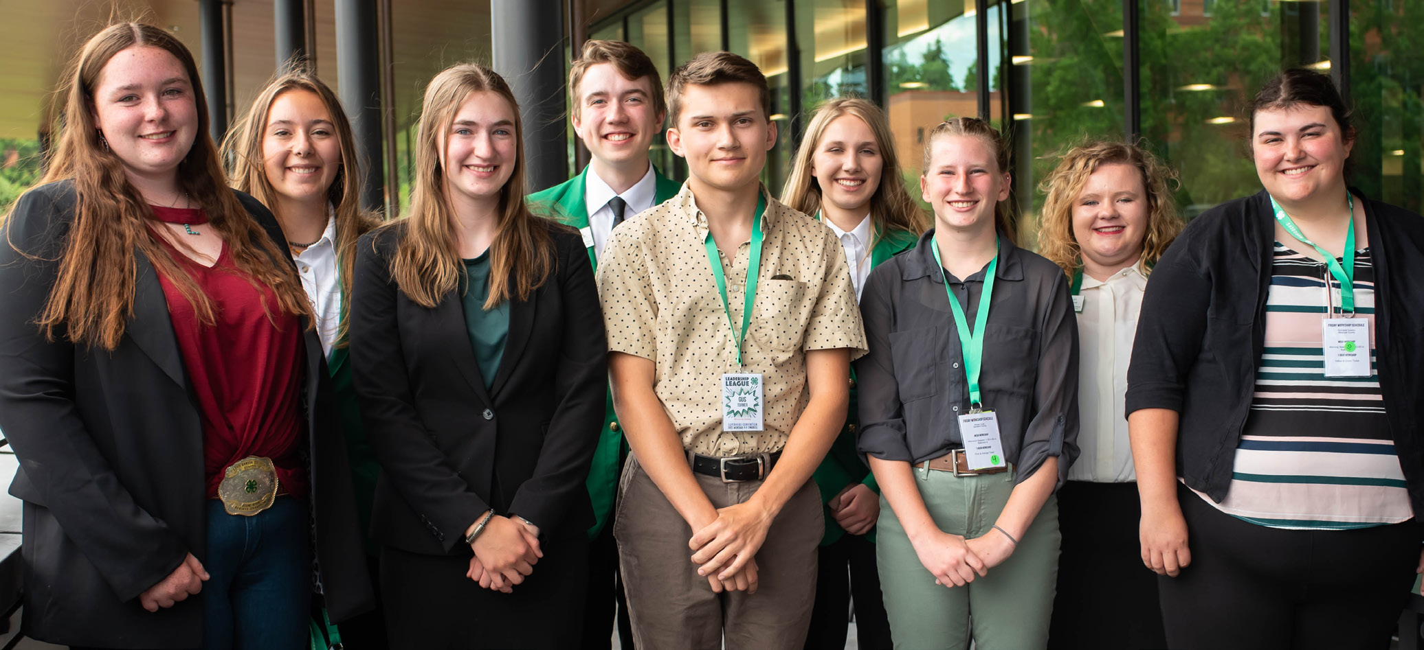 4-H Members at a conference.