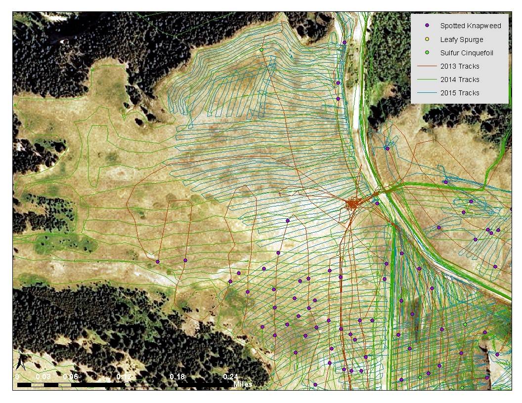 CIG Cooperator Completed Property Map 2013 through 2015