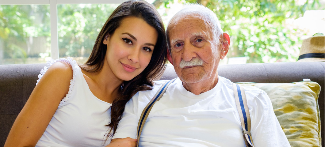 Grandfather and Granddaughter