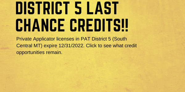 District 5 Last Chance Credits