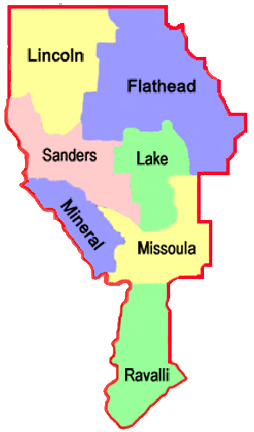 PAT District 1 map