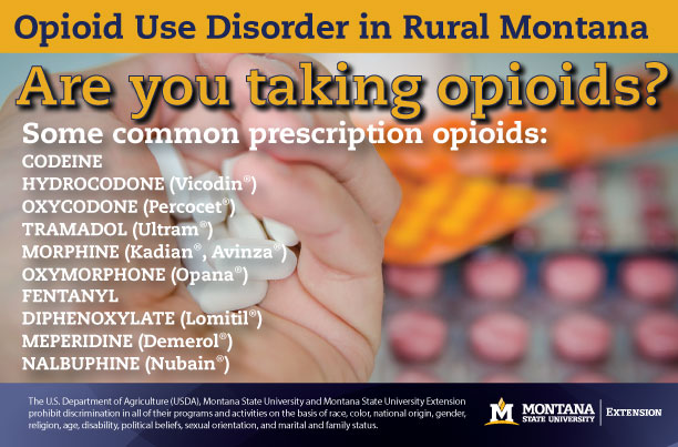 Opioid use disorder in rural montana