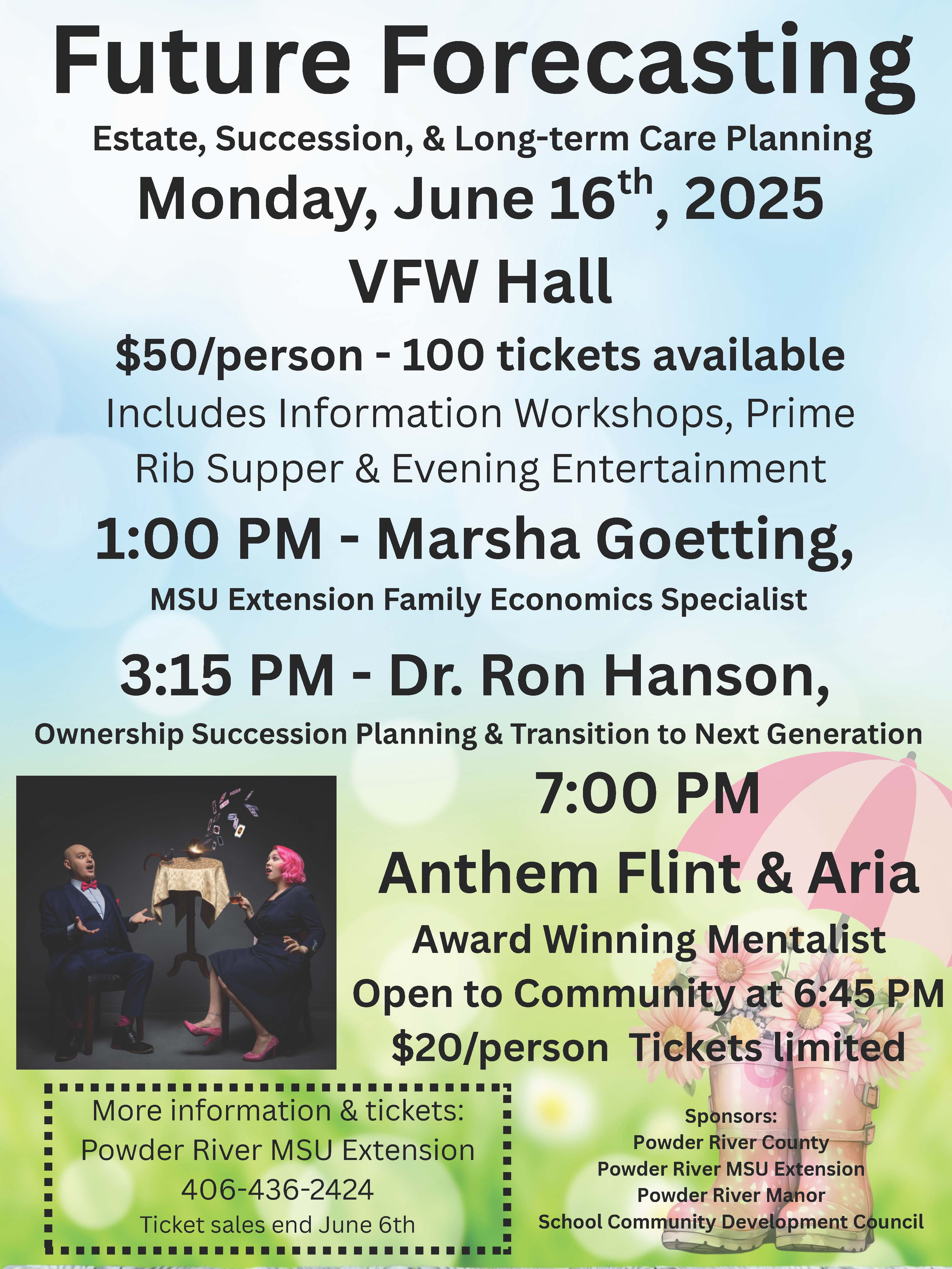 Future Forecasting Event