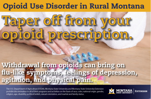 Taper off from your Opioid Prescription