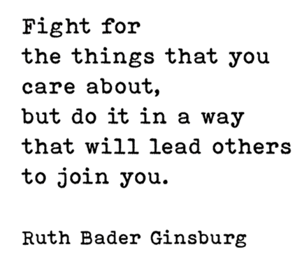 Ruth Bader Ginsburg quote