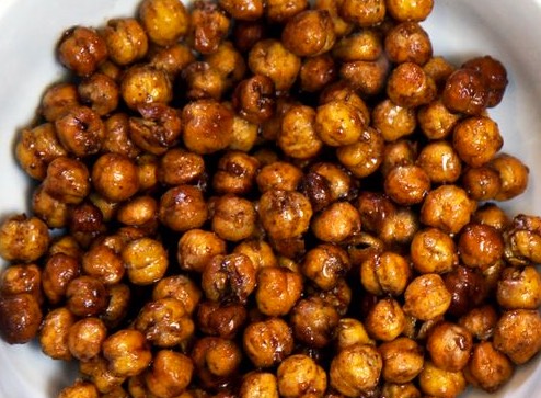 Honey Roasted Chickpeas