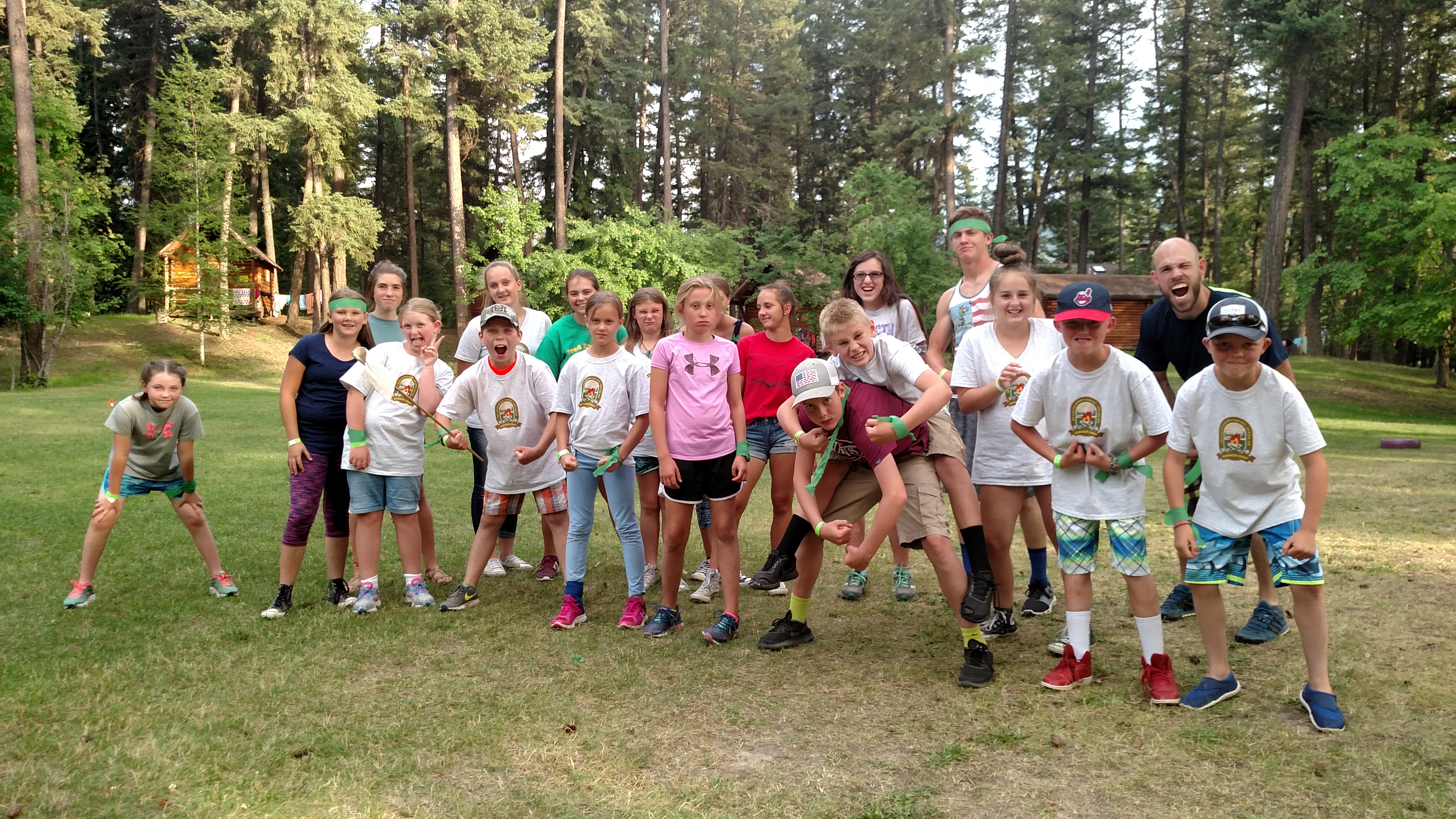 fun and games at camp