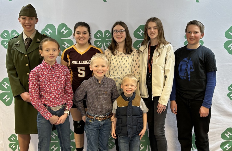4-H members who participated in Communications Day