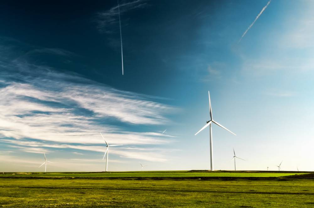 Windmills representing Wheatland County Natural Resources