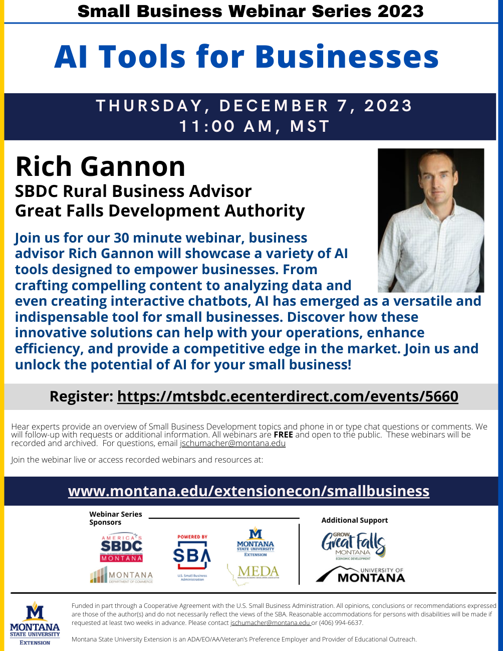 December 2023 Flyer
